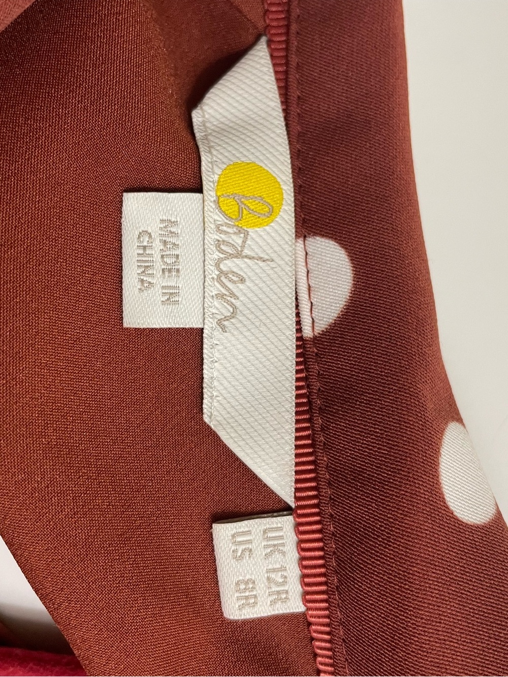 BODEN Clarissa Polka Dot Sleeveless Midi Dress. EUC - Picture 7 of 9